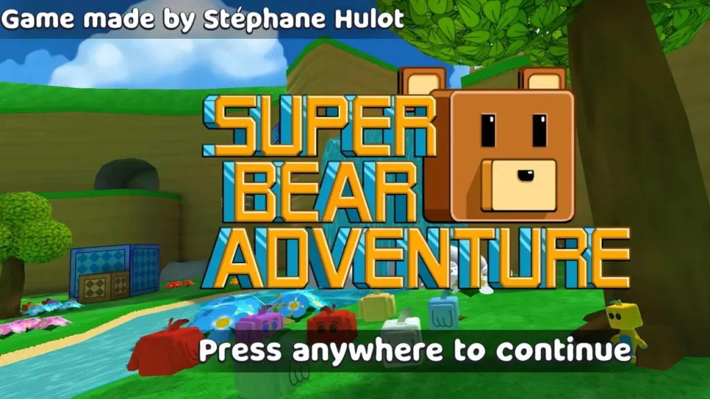 Super Bear Adventure Game