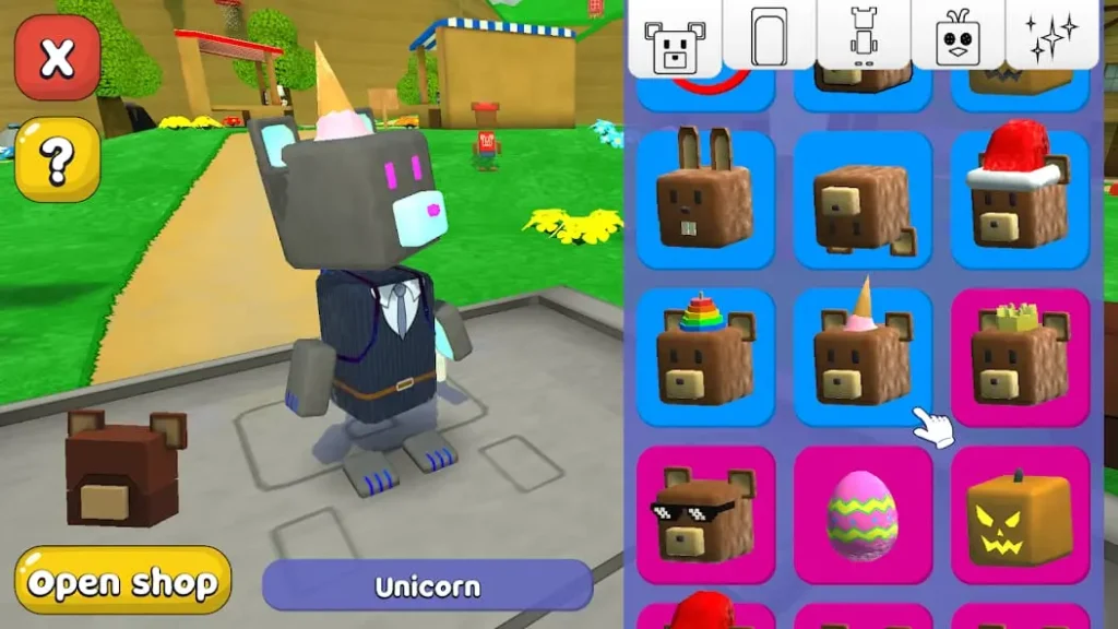 Key Features of Super Bear Adventure 3D Platform Game: Customizable Bear
