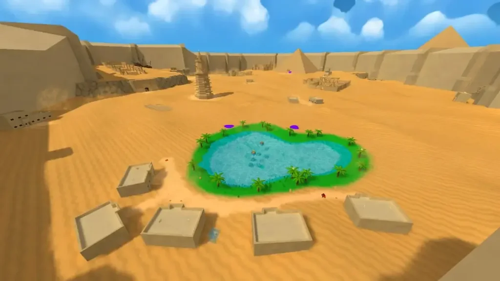 Super Bear Adventure - Beemothep Desert Map