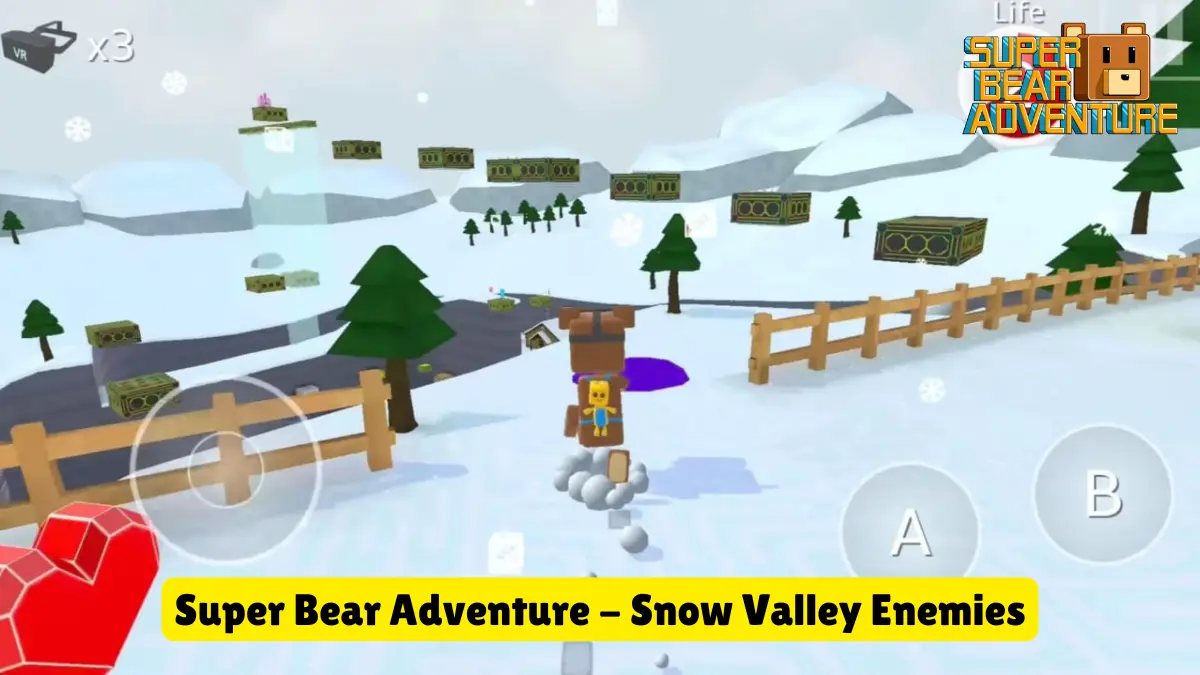 Super Bear Adventure Secrets: Uncover All Enemy in Snow Valley