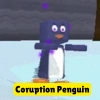 Penguin Infected With Purple Honey