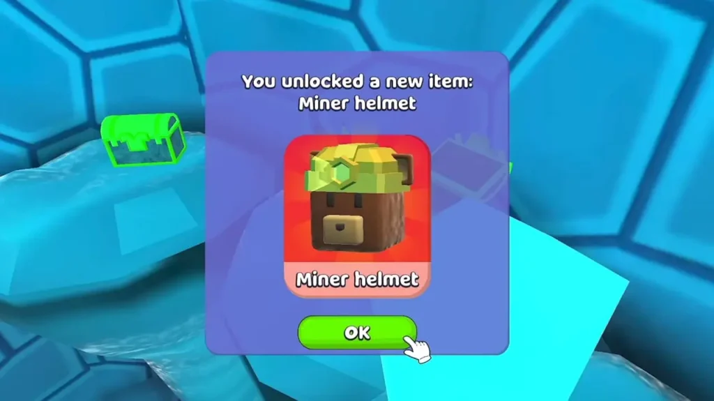 Mole Mine Level: Items and Emote