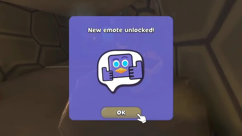 Mole Mine Level: Items and Emote